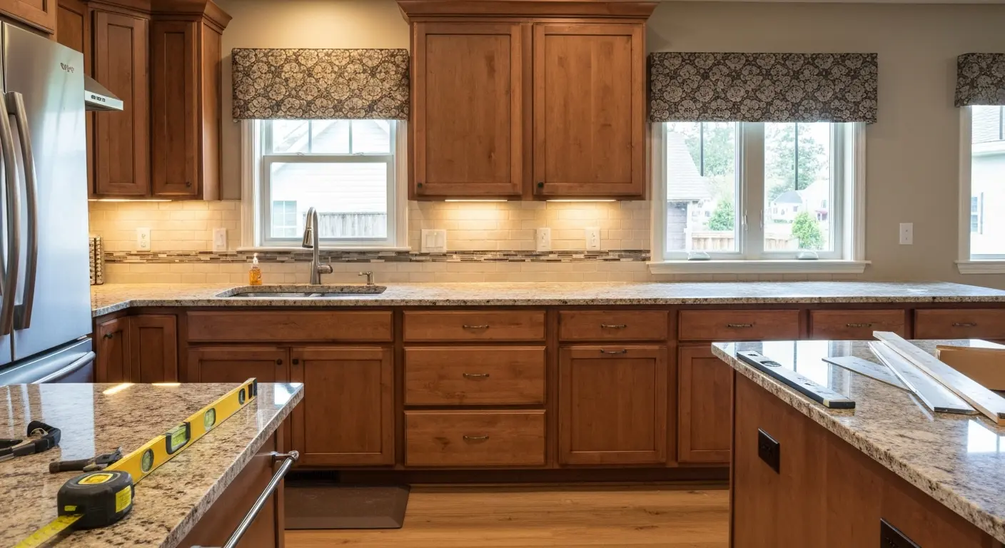 Kitchen remodeling project