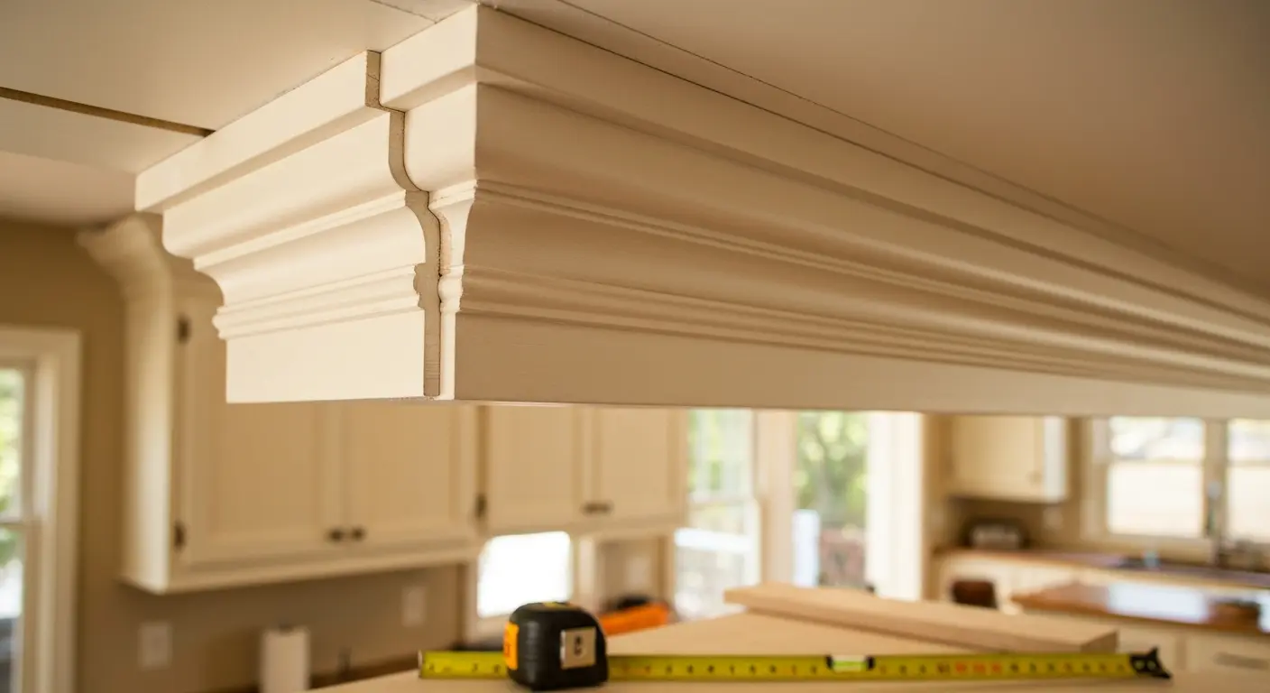Crown molding installation
