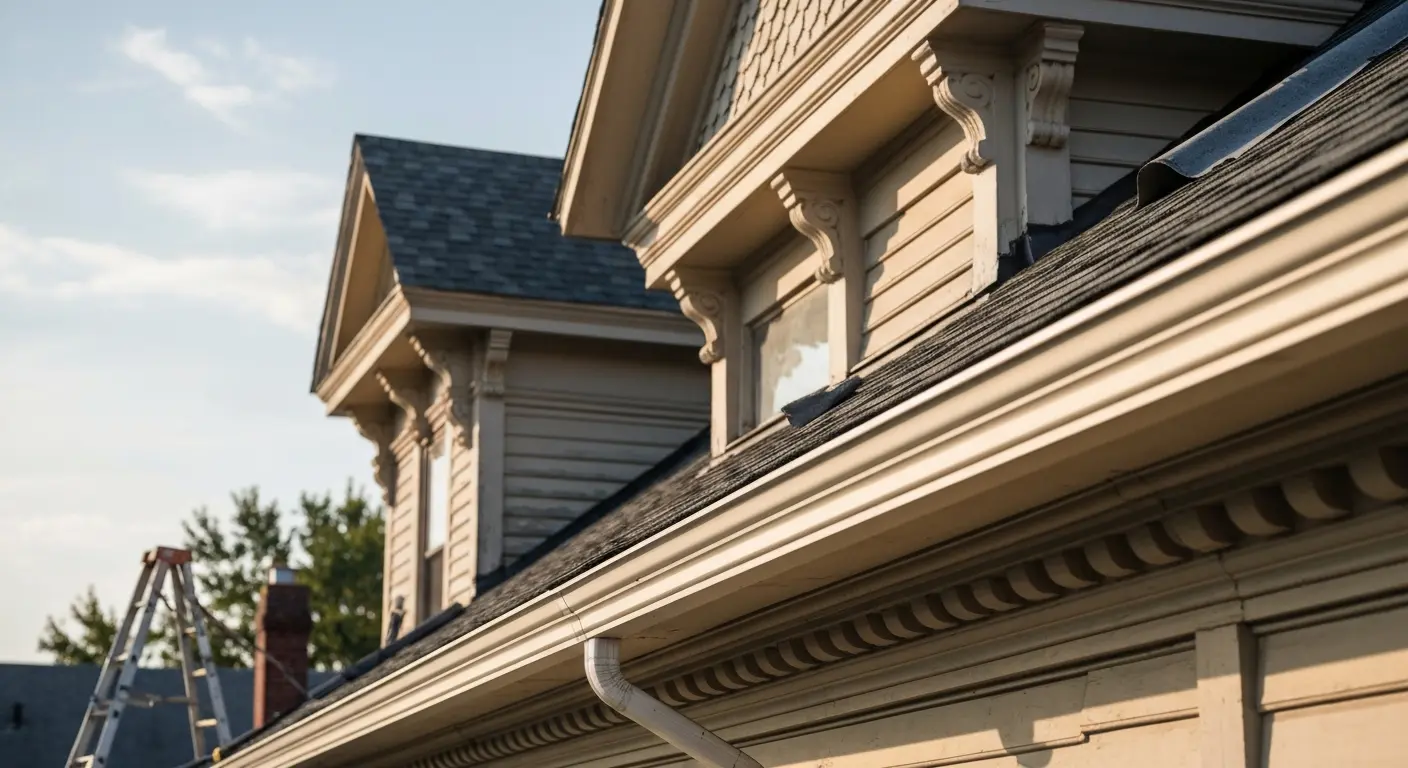 Roofing replacement on historic home