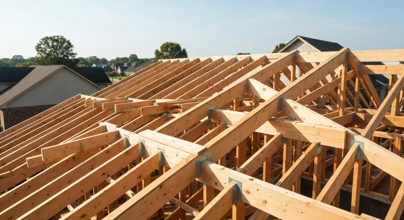 Roof framing installation