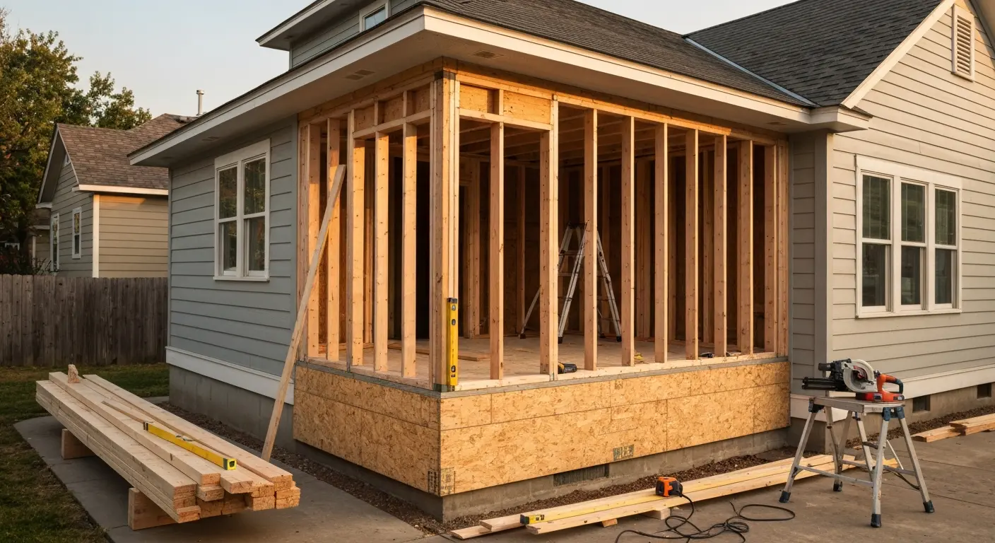 Home addition project