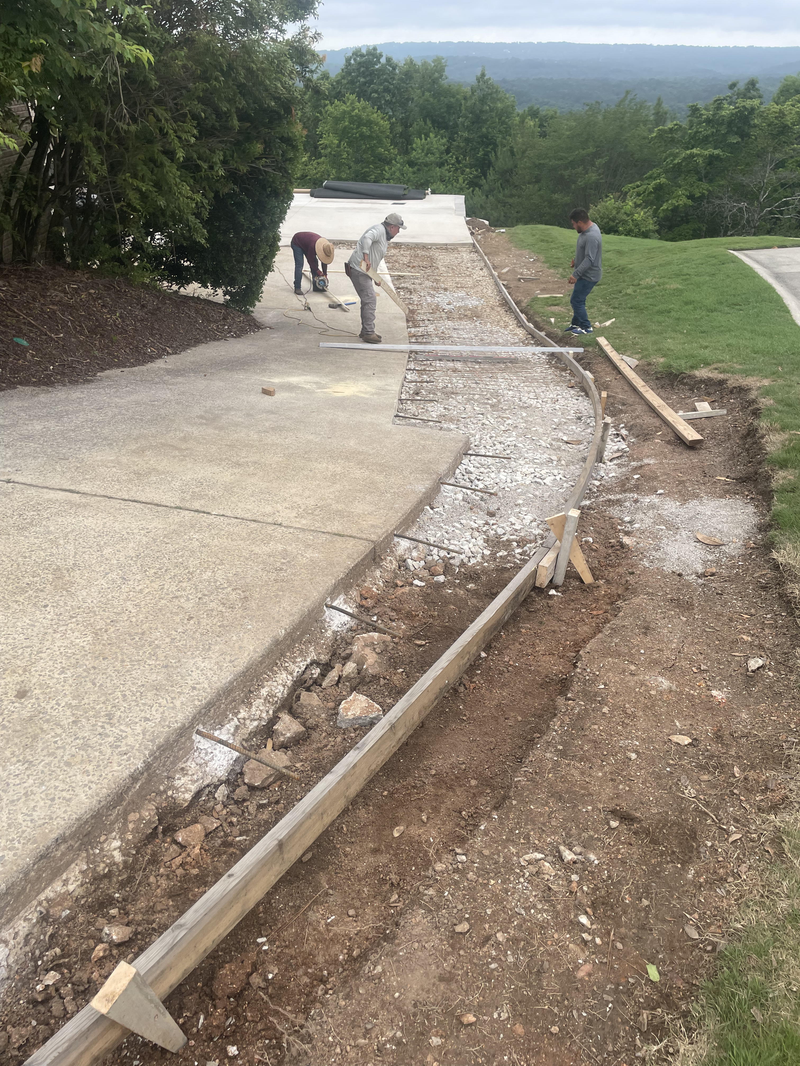 Corona's Hardscape Project 1 in Pelham, AL