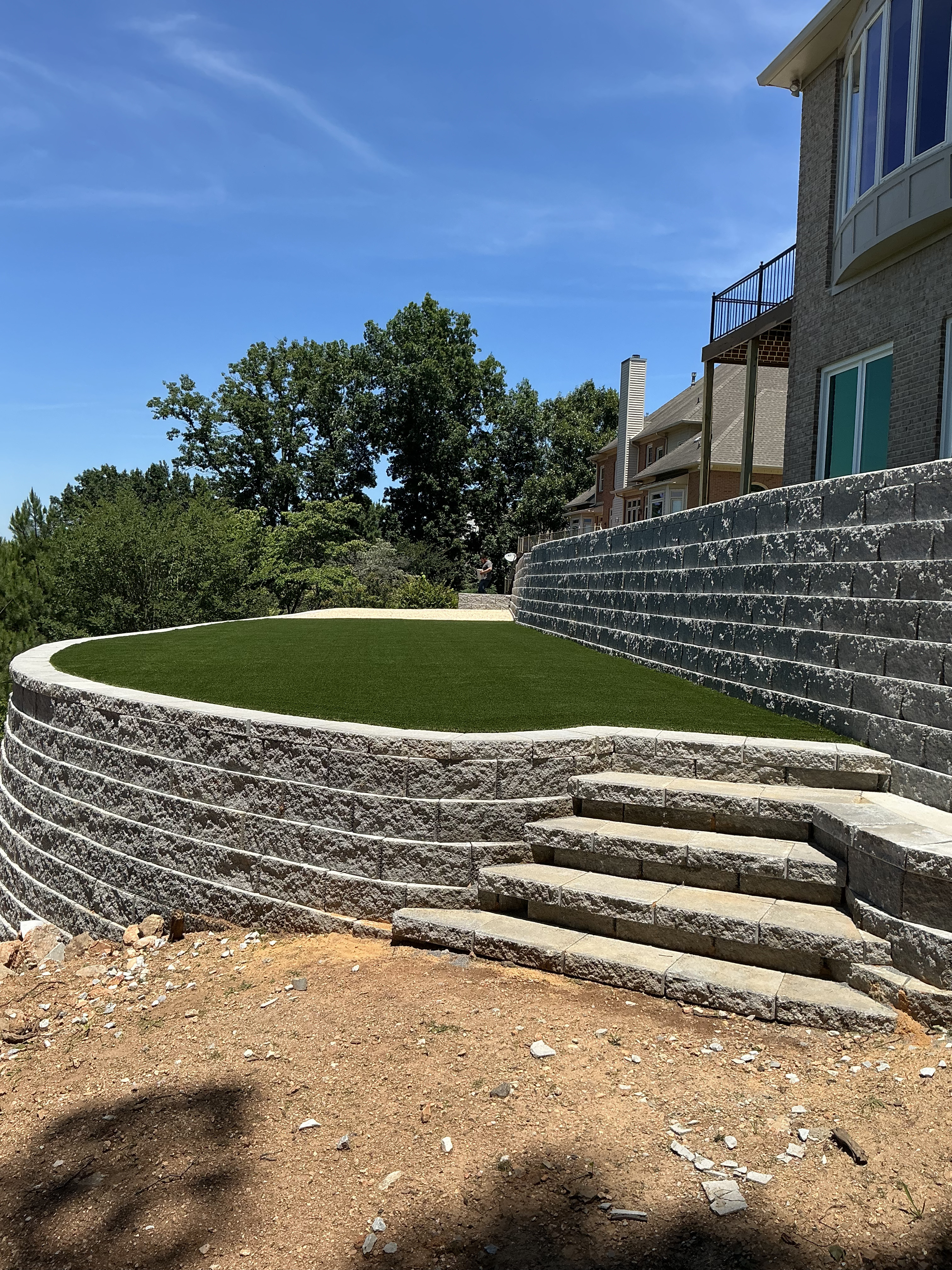 Finished Landscape in Pelham AL