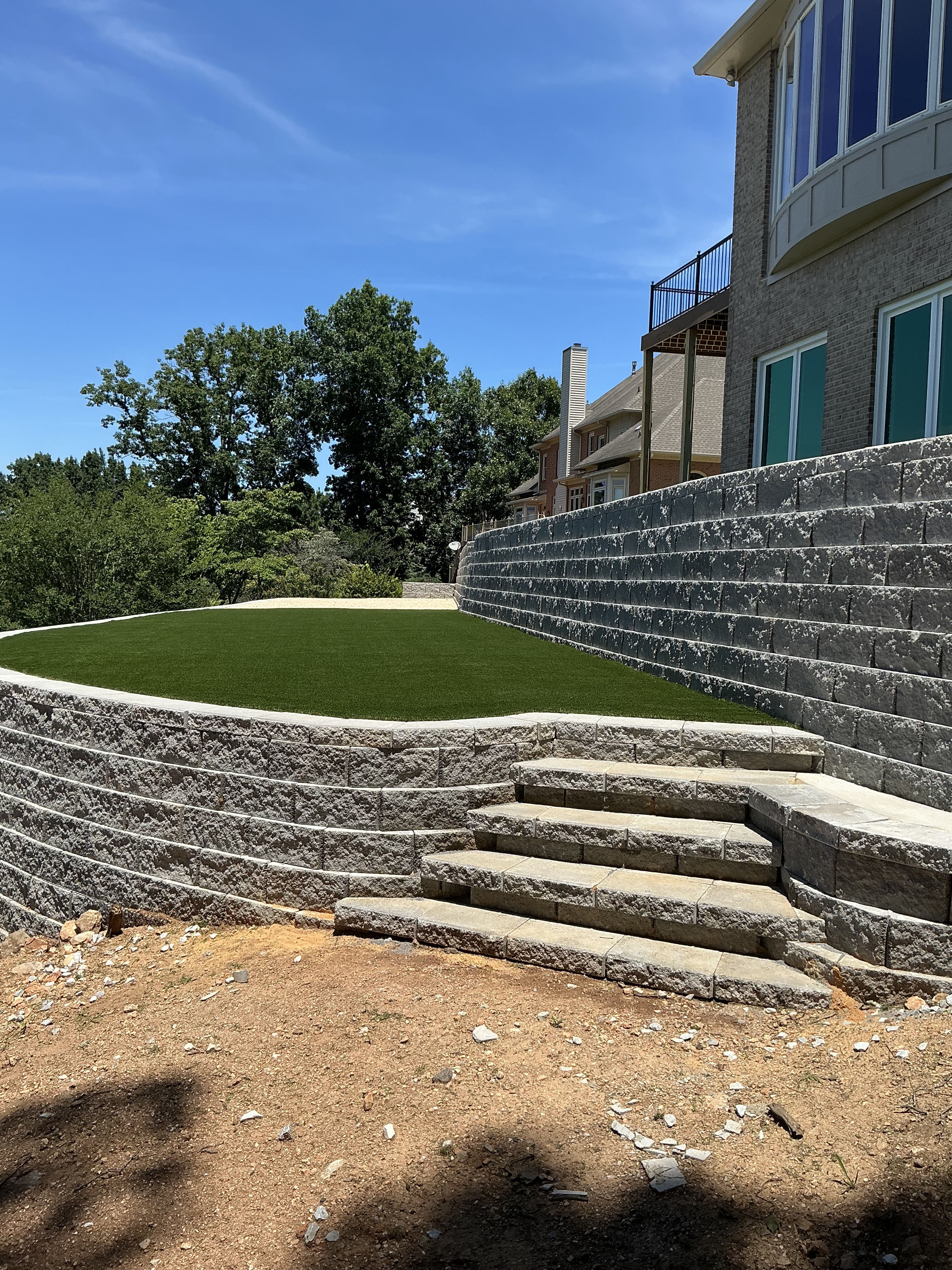 Corona's Hardscape Project 2 in Pelham, AL