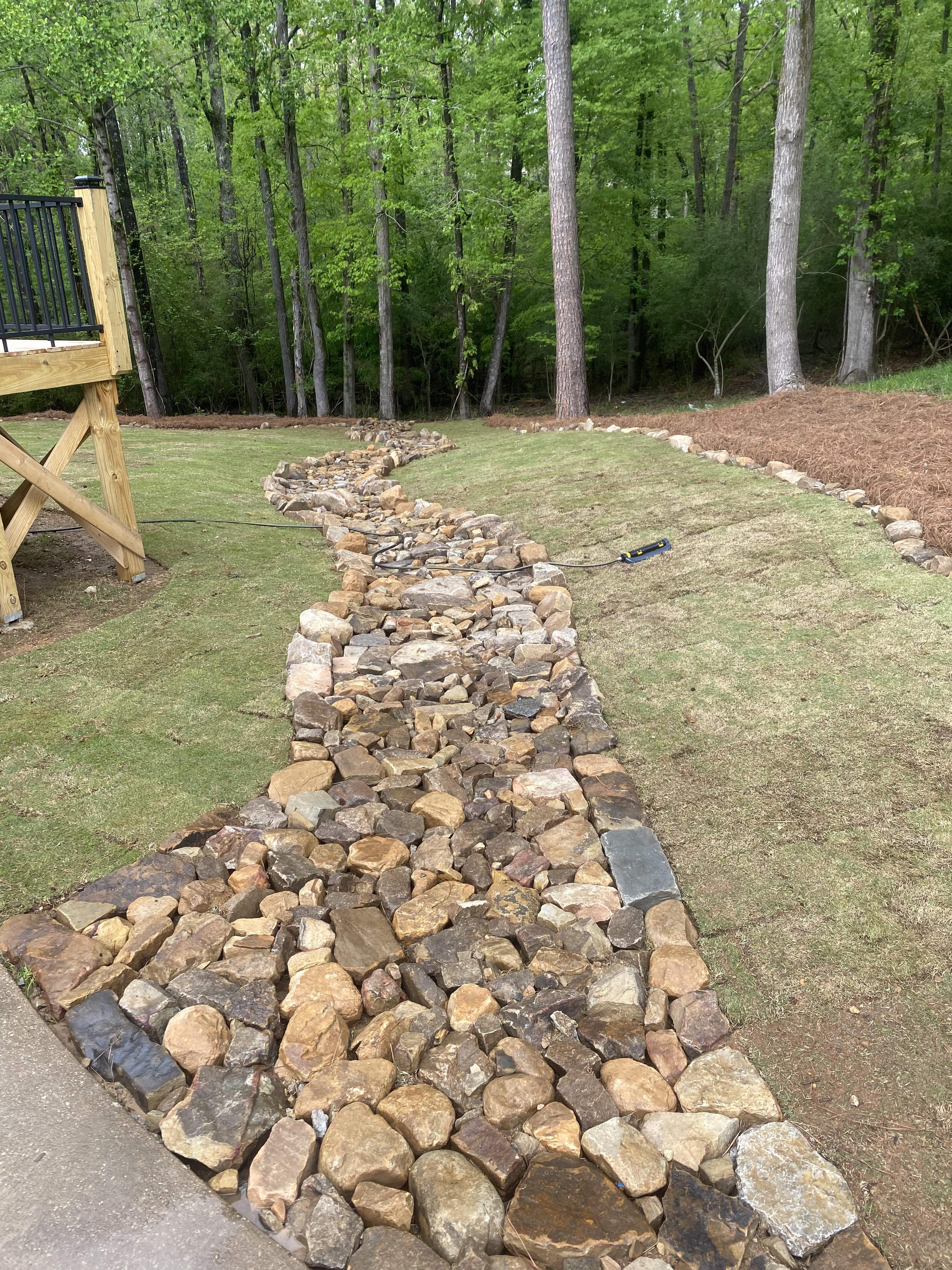 Corona's Hardscape Project 4 in Pelham, AL