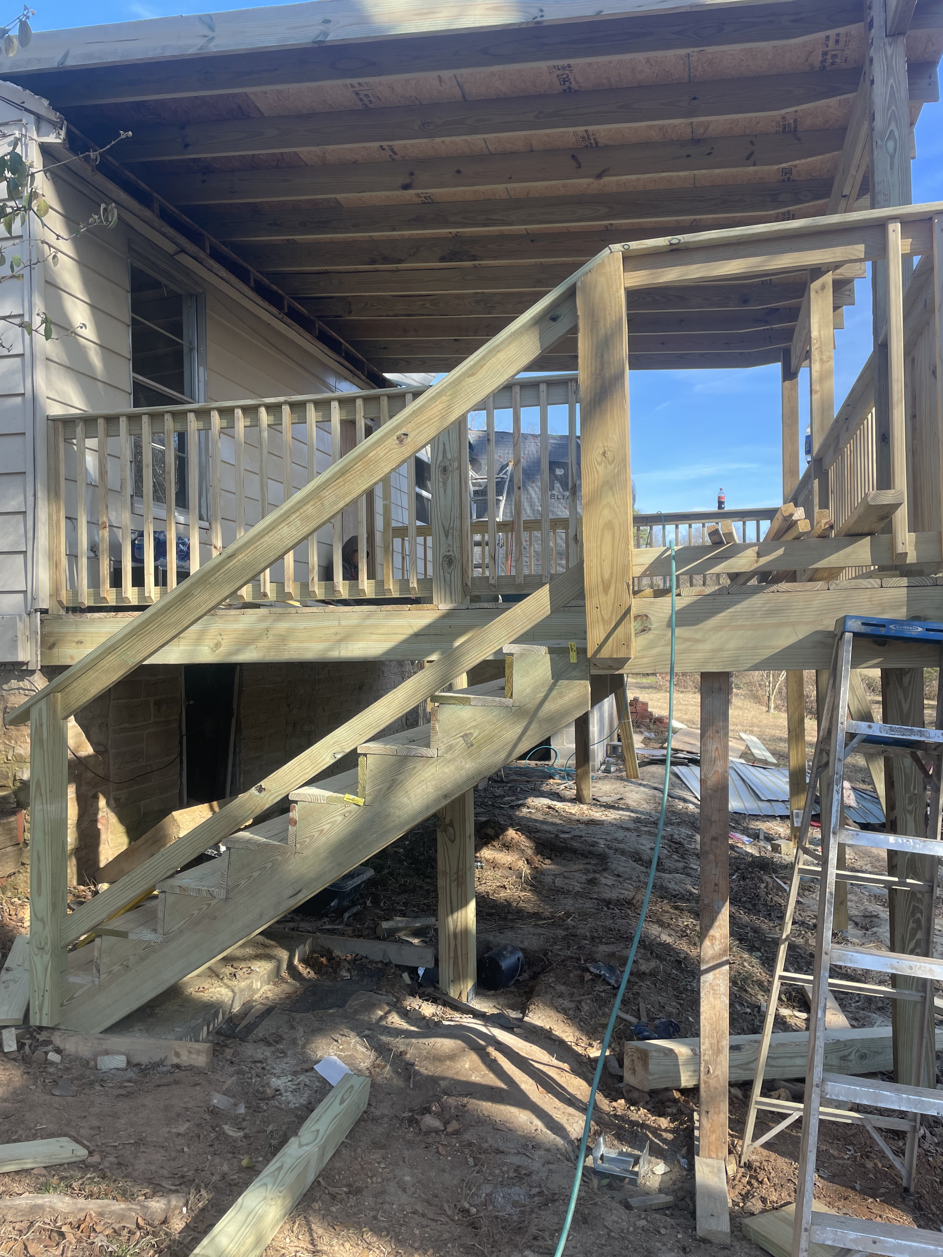 Wood Deck Construction in Pelham, AL