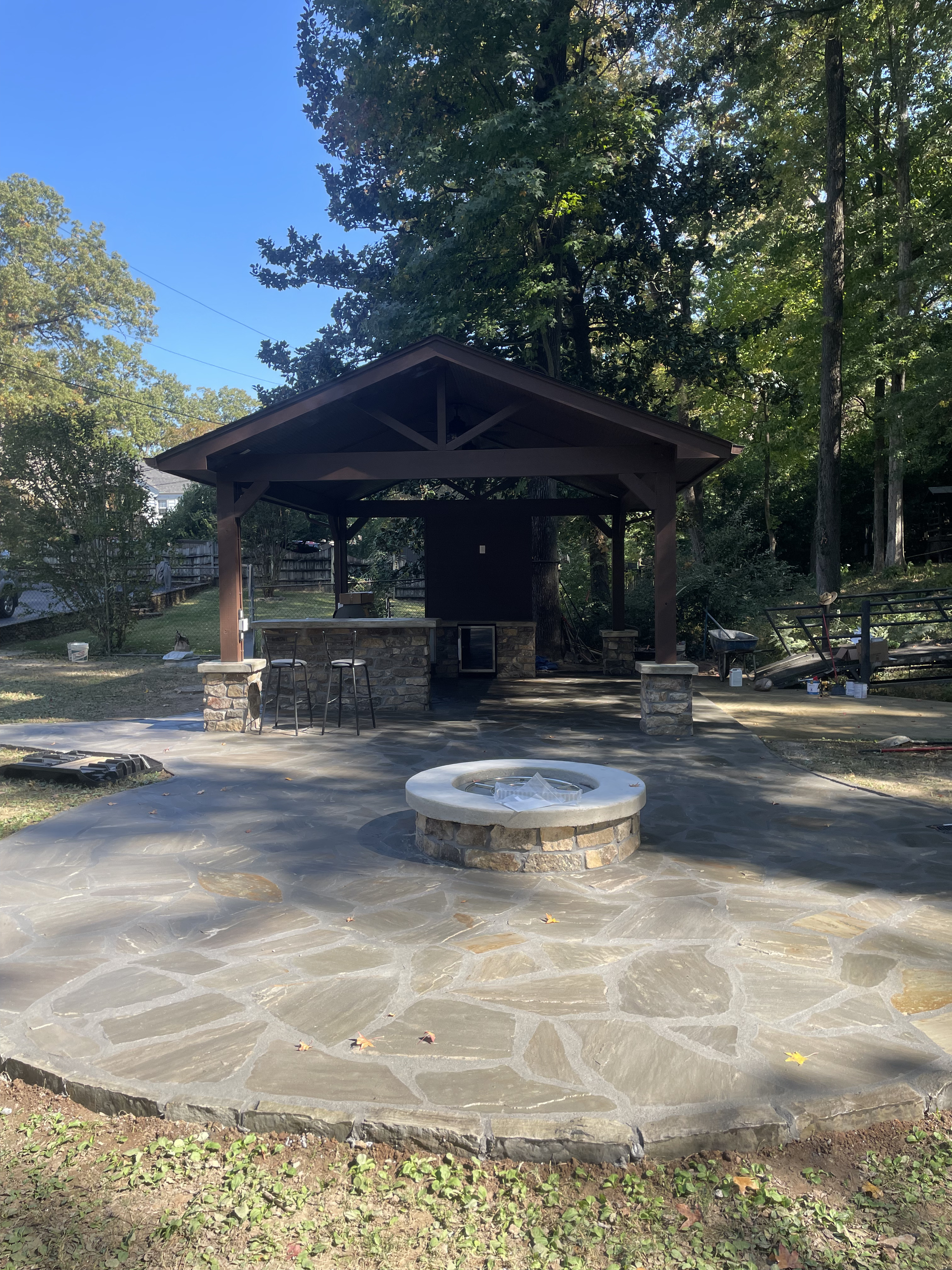 Corona's Hardscape Project 11 in Pelham, AL