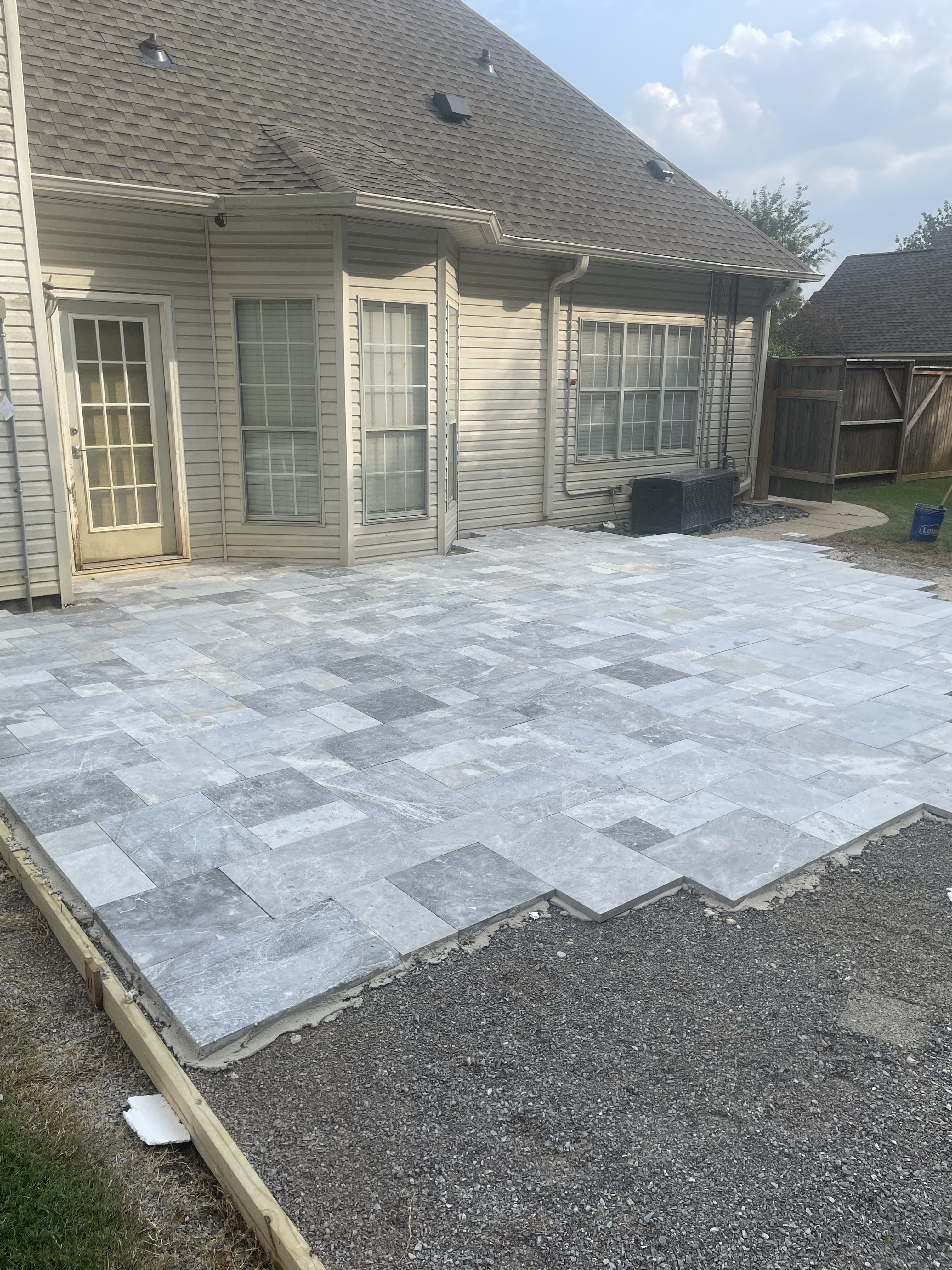 Stamped Concrete Patio in Pelham, AL