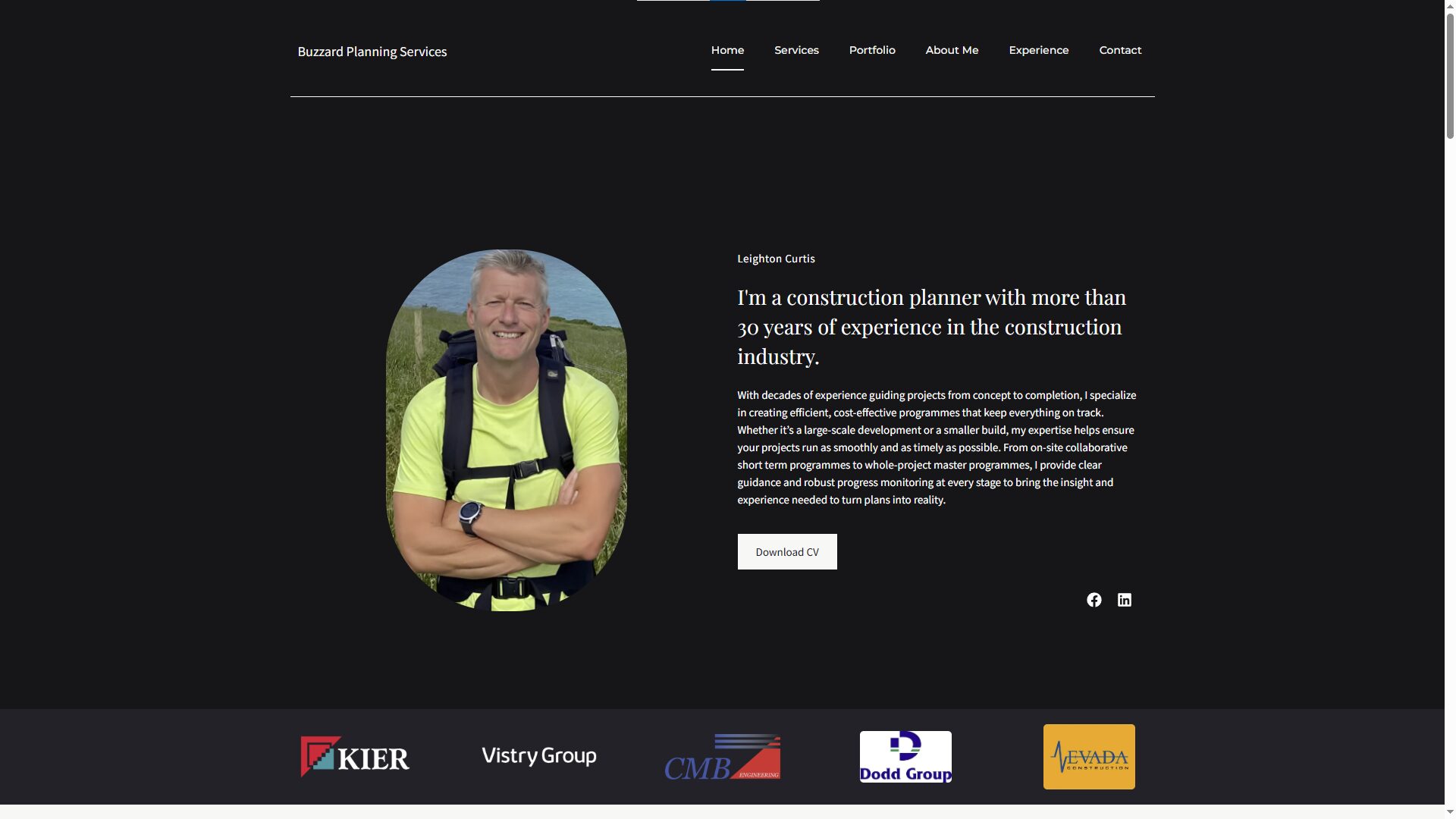 Buzzard Planning Services Website Case Study