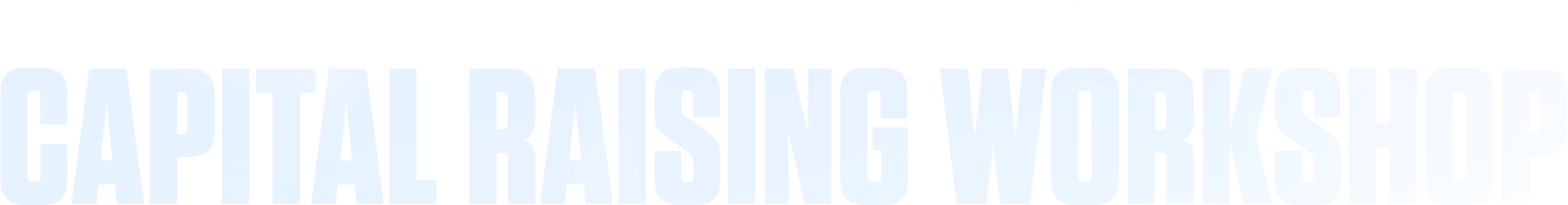 Grant Cardone Capital Raising Workshop