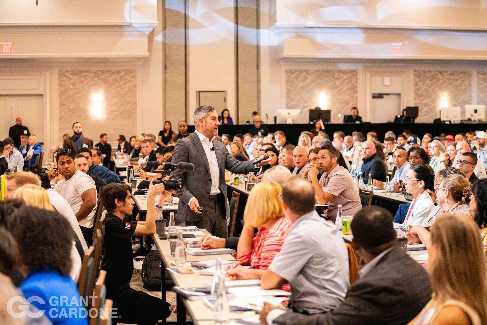 The full room from the back