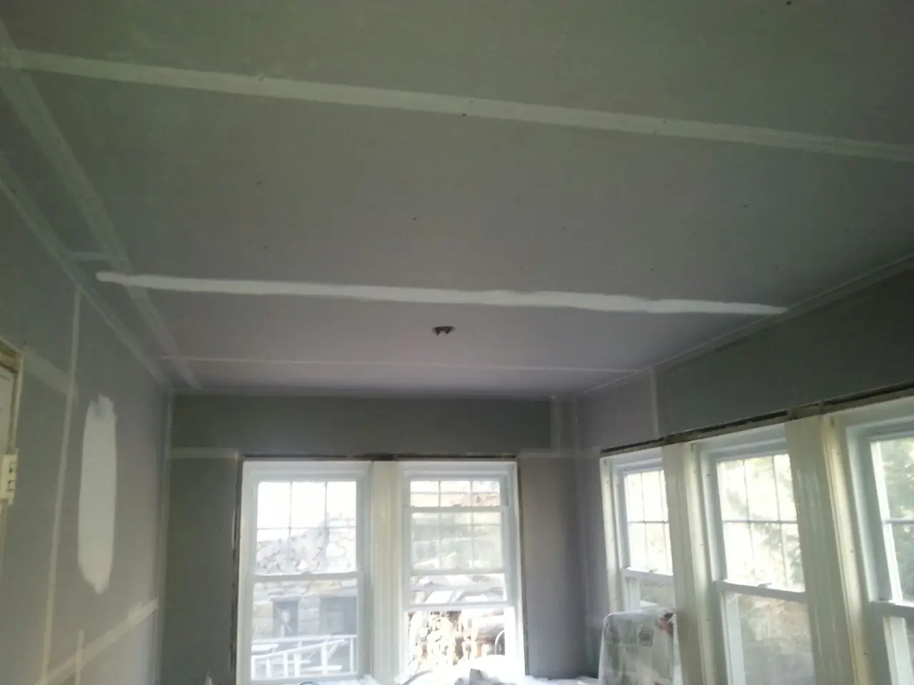 Drywall and plaster repair project in Greater Boston by Seven Star Home Improvement (6)