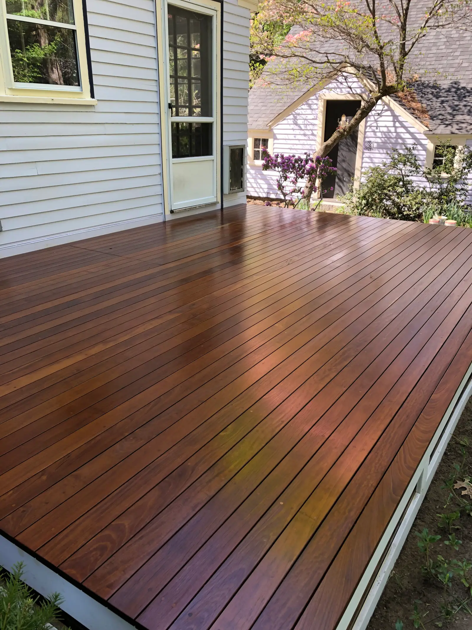 Deck staining project in Greater Boston by Seven Star Home Improvement (6)