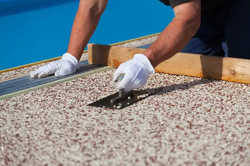 Epoxy floor coating project in Greater Boston by Seven Star Home Improvement (4)