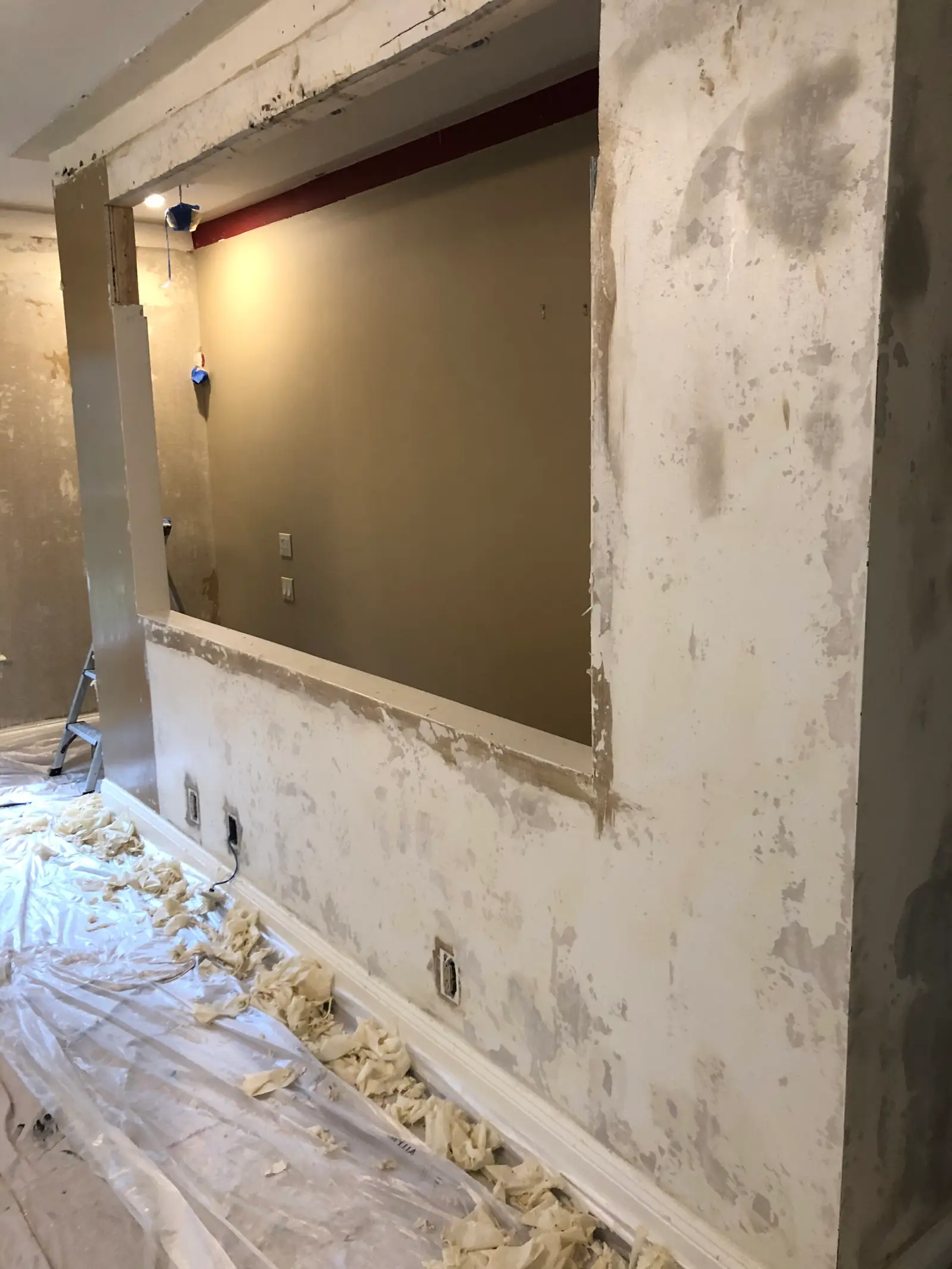 Wallpaper installation project in Greater Boston by Seven Star Home Improvement (4)