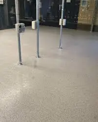Epoxy floor coating project in Greater Boston by Seven Star Home Improvement (3)