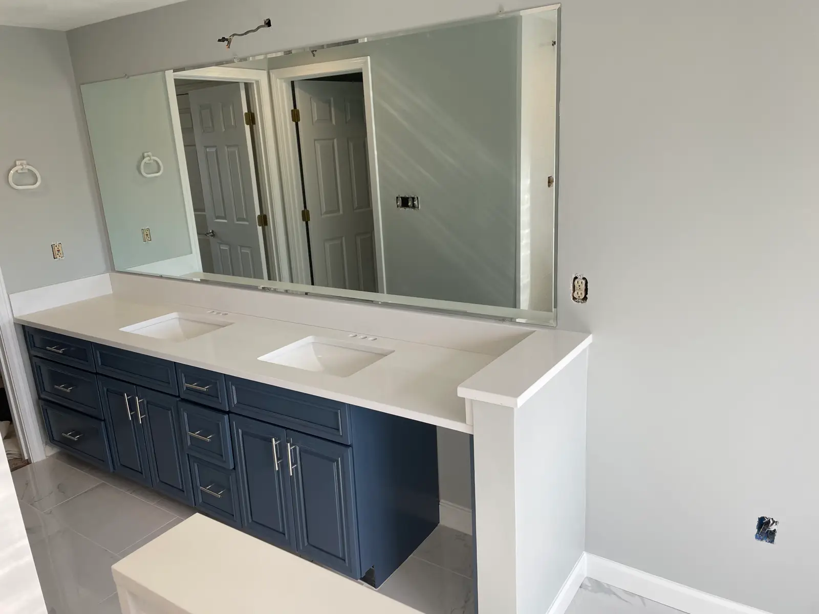 Kitchen cabinet painting project in Greater Boston by Seven Star Home Improvement (4)