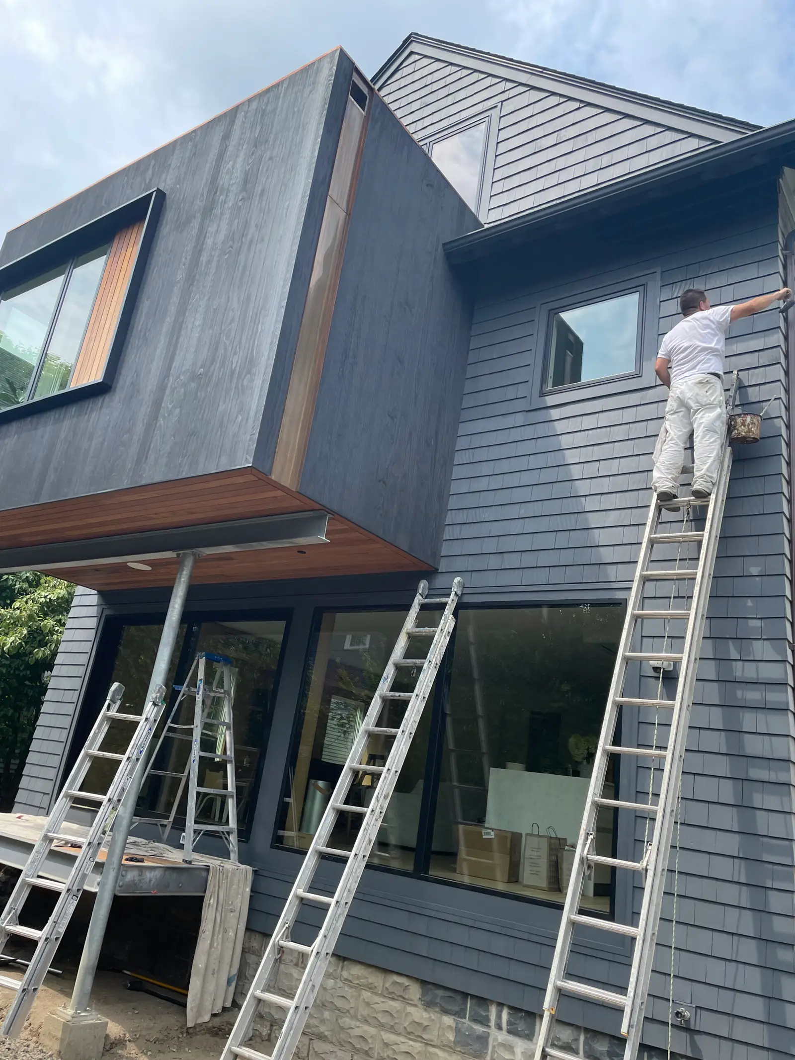 Exterior house painting project in Greater Boston by Seven Star Home Improvement (6)