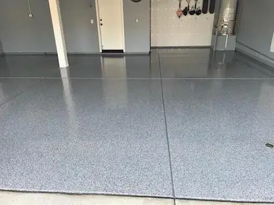 Epoxy floor coating project in Greater Boston by Seven Star Home Improvement (2)