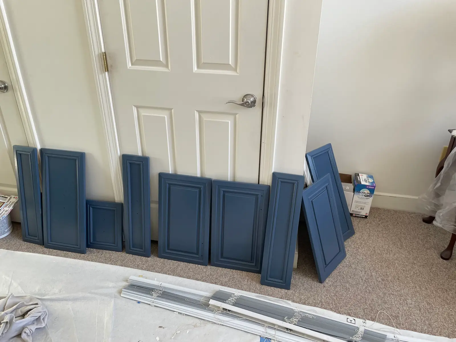 Kitchen cabinet painting project in Greater Boston by Seven Star Home Improvement (2)