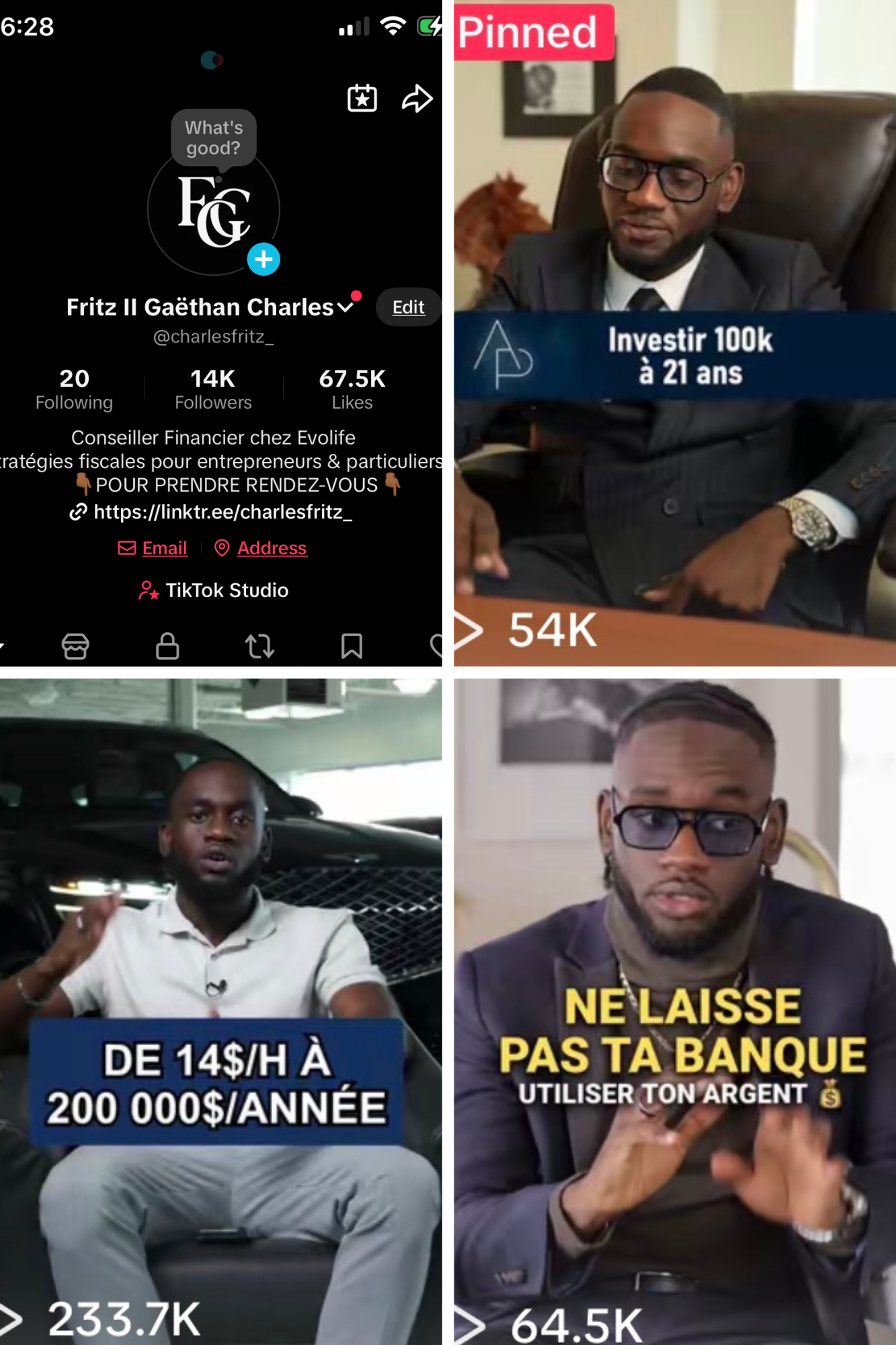 Systeme acquisition client