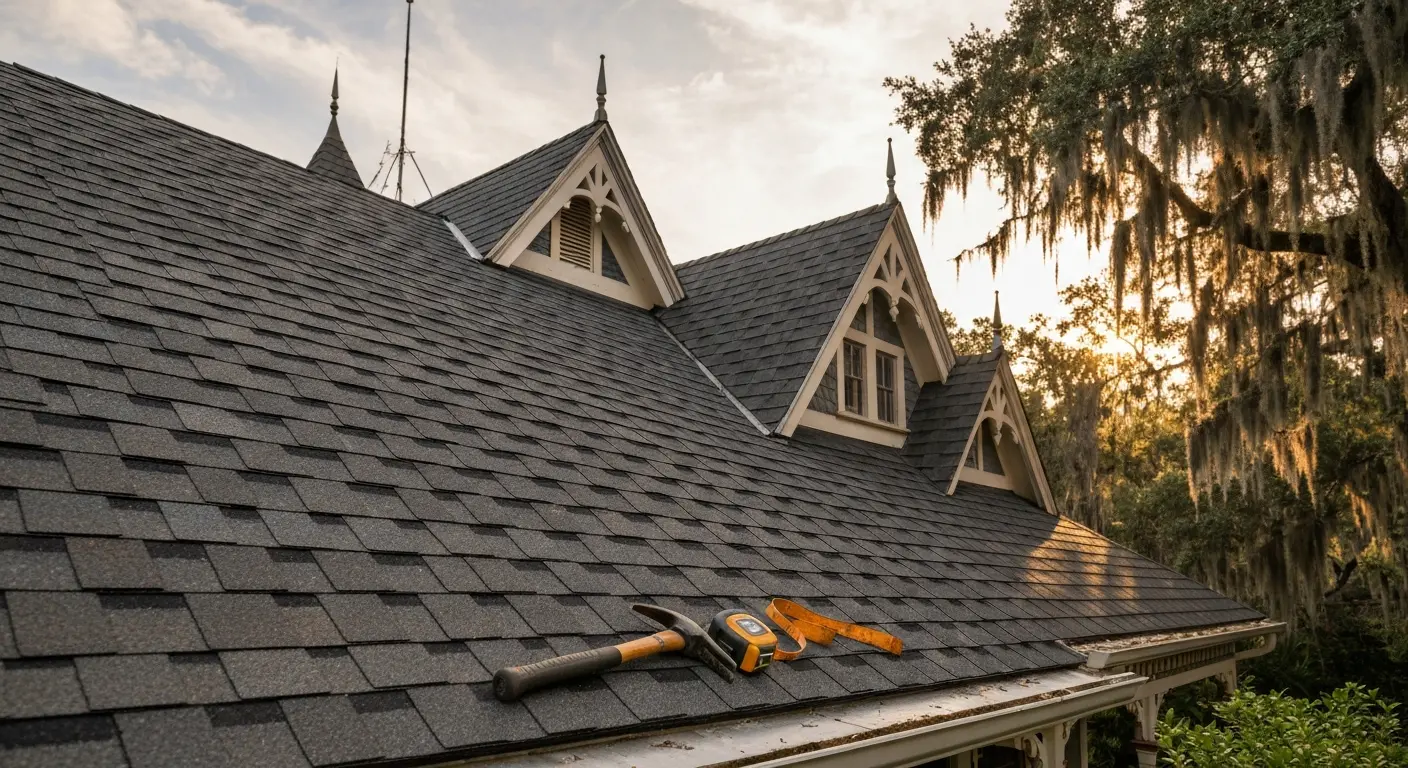 Roof replacement project