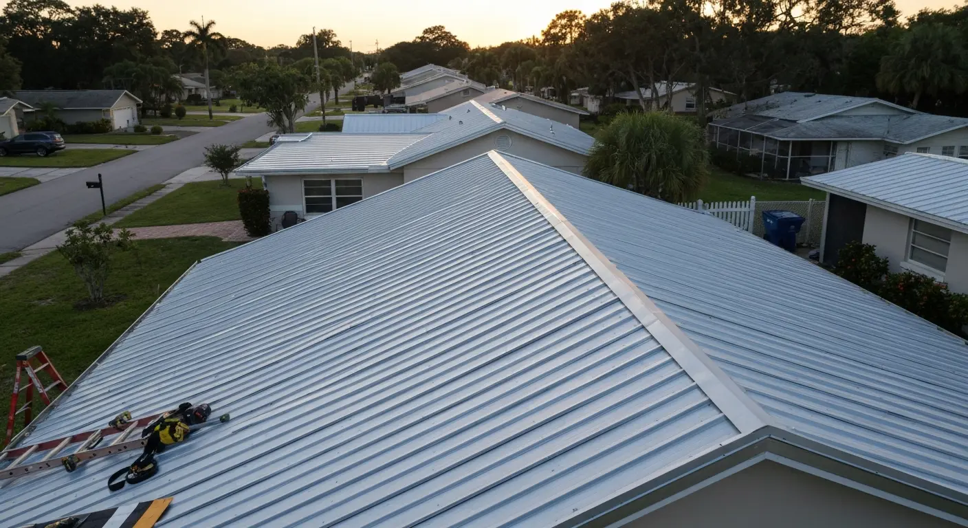 Roof replacement project