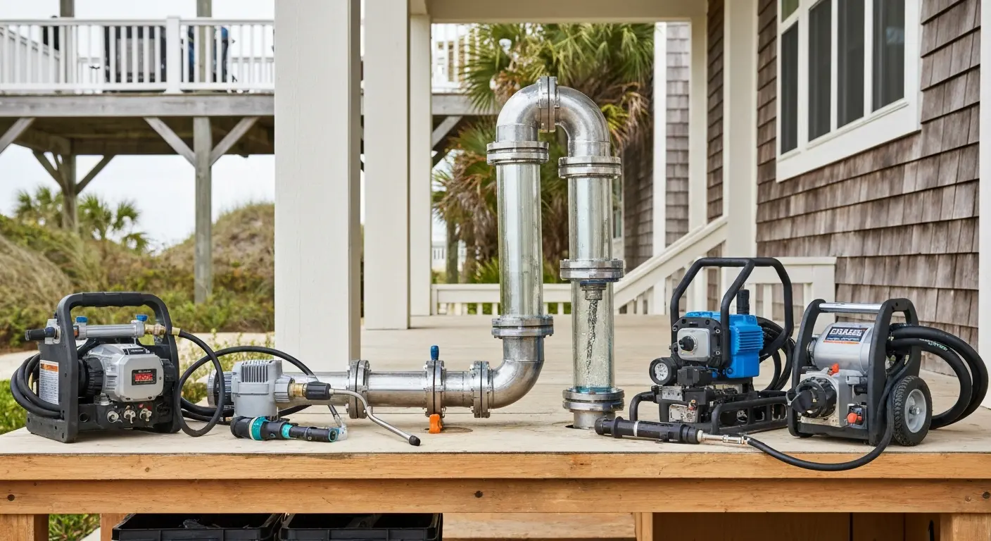 Drain cleaning service