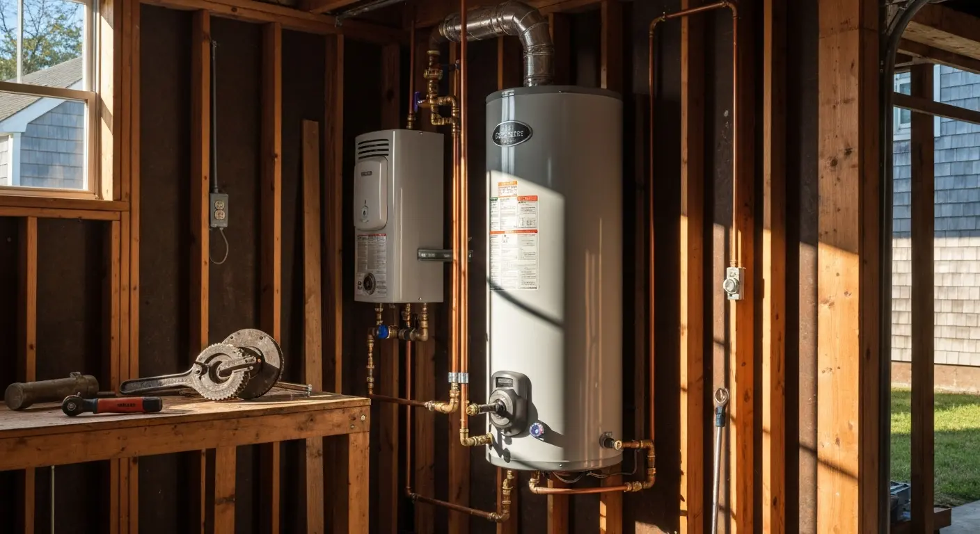 Water heater service
