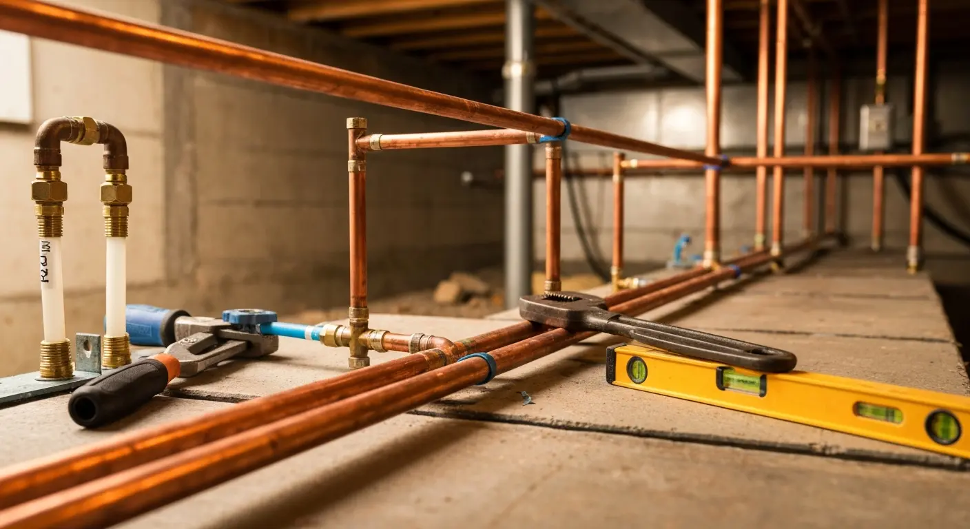 Pipe repair work