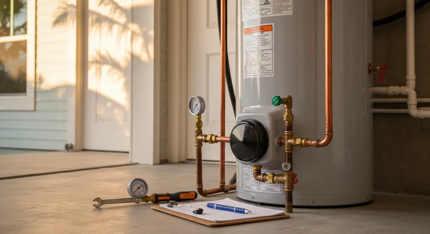 Water heater service