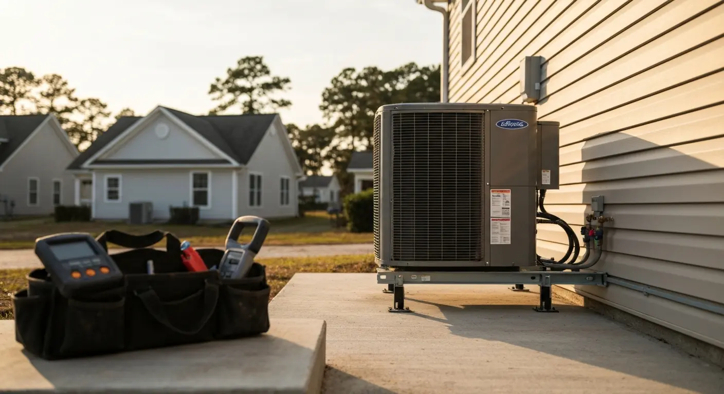 Heat pump air conditioning system
