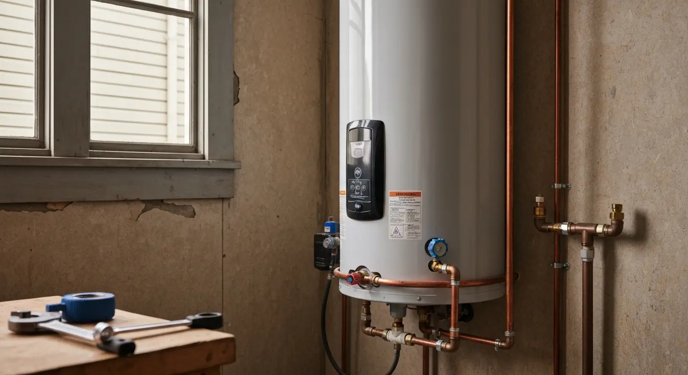 Water heater installation