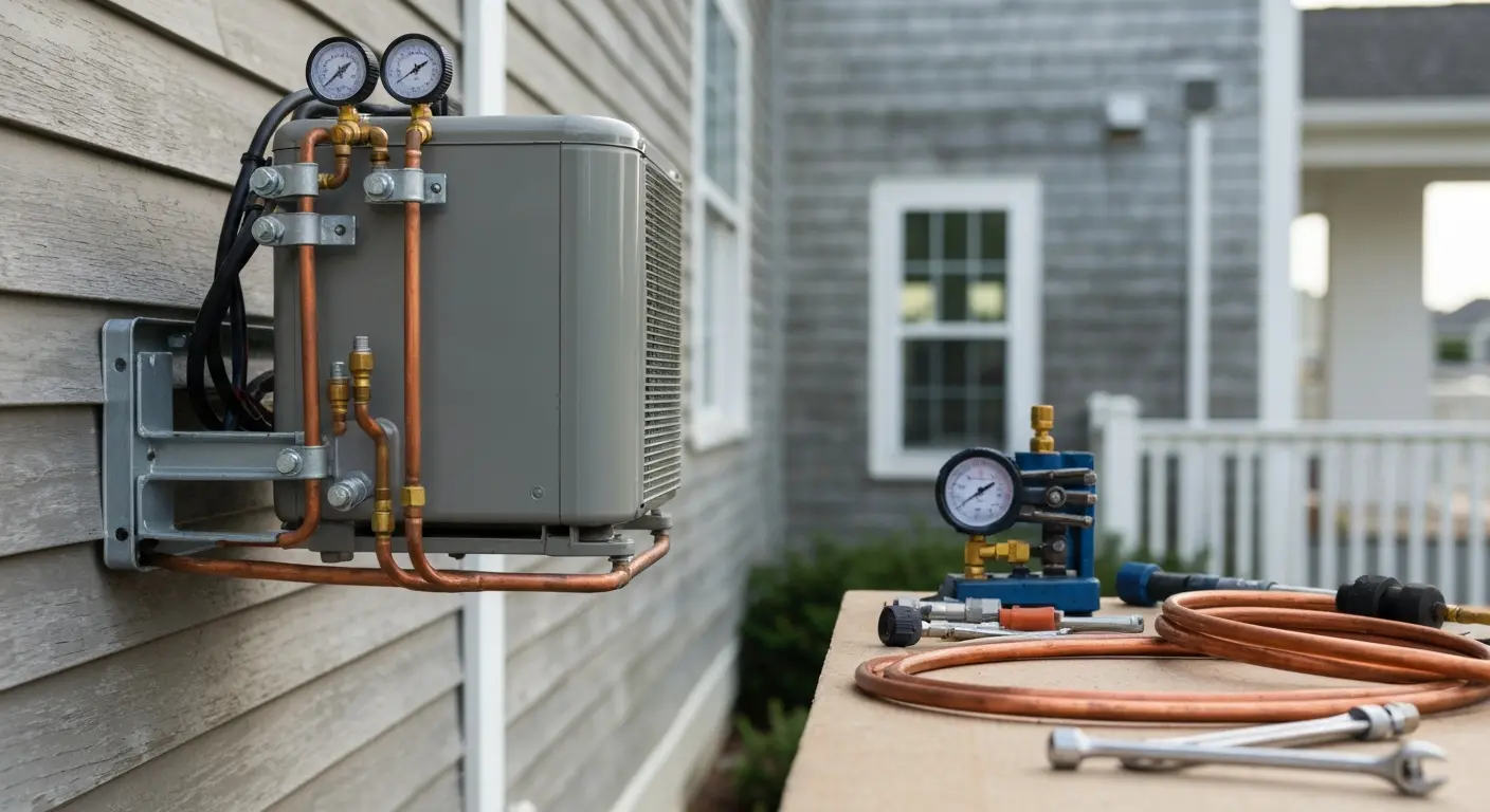 Heat pump compressor repair
