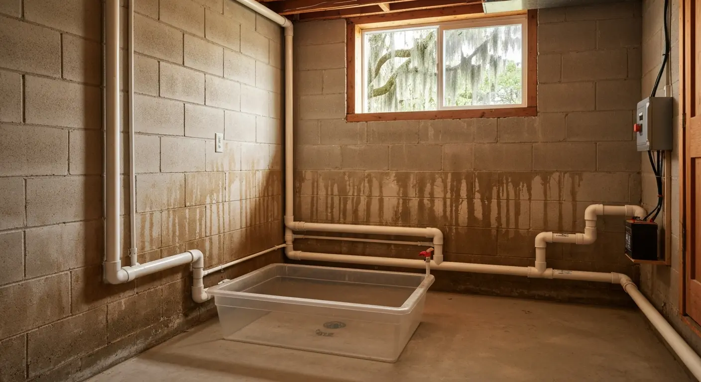 Sump pump installation
