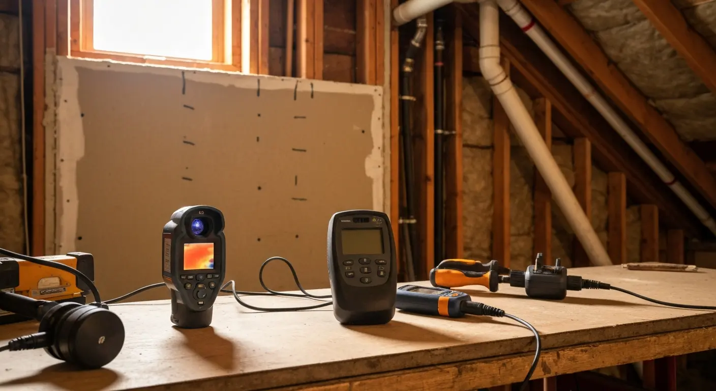 Leak detection work