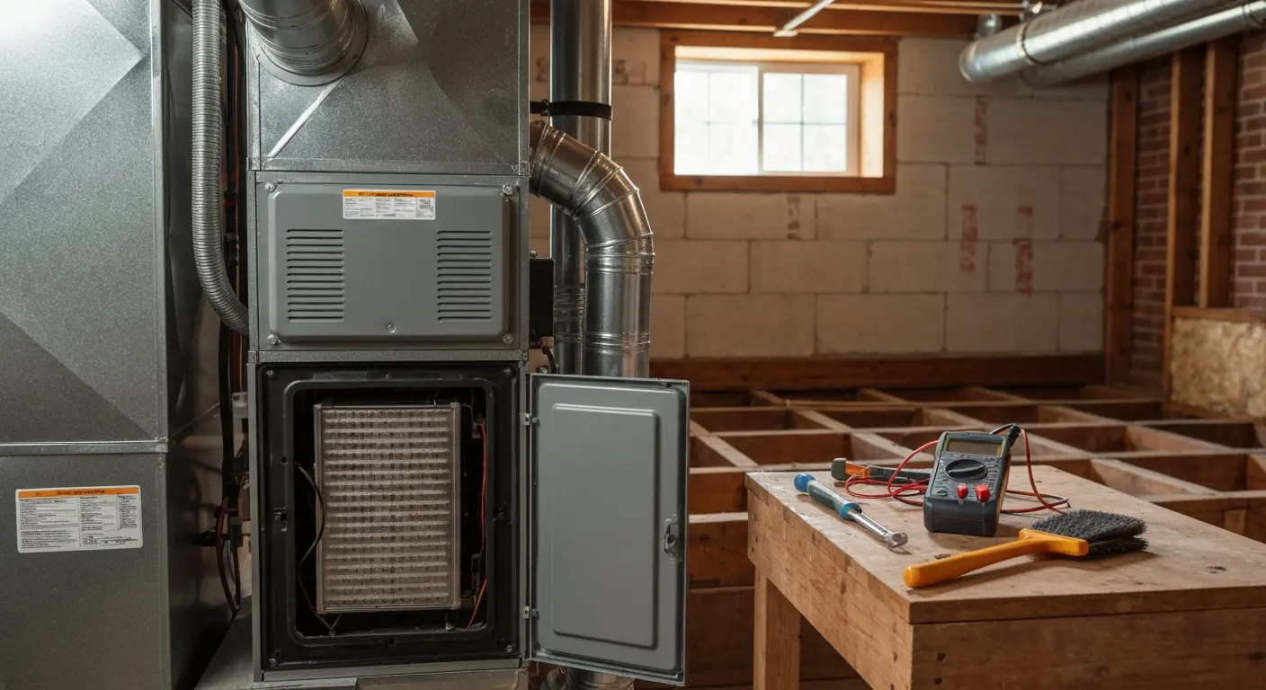 Furnace service and inspection
