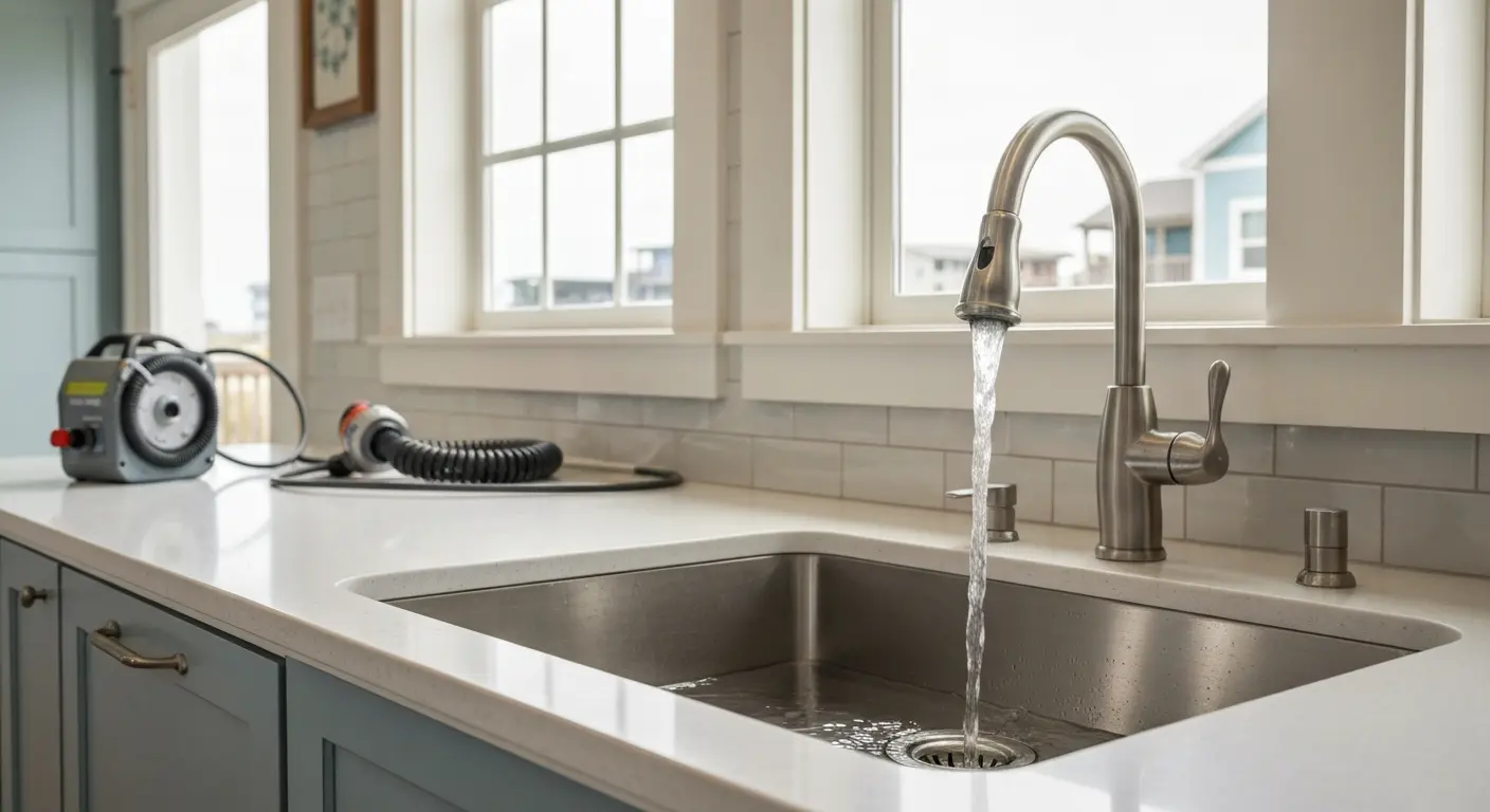 Drain cleaning service