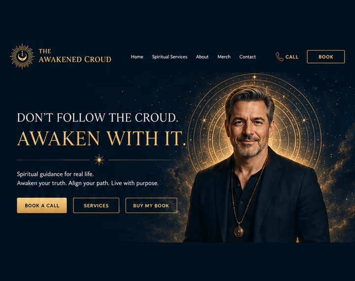 Spiritual Coaching & Healing Website, Websites