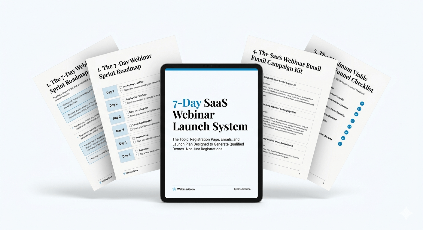 7-Day SaaS Webinar Launch System