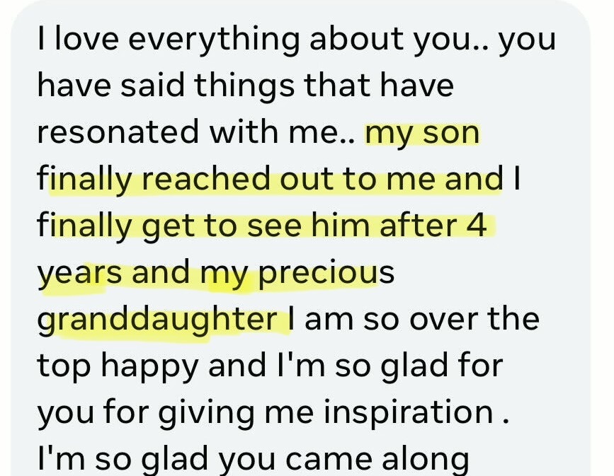 Parent testimonial
