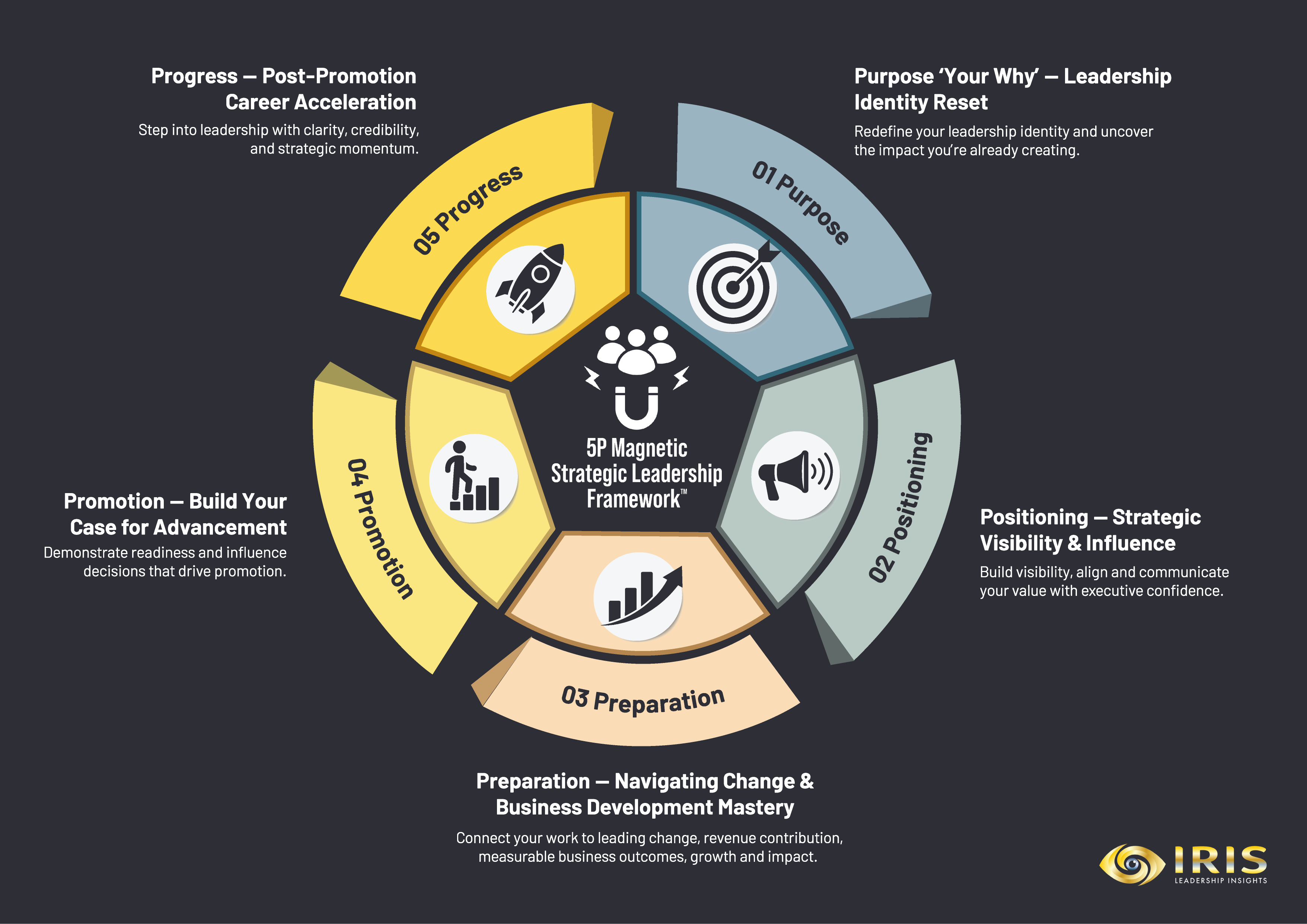 5P Magnetic Strategic Leadership Framework