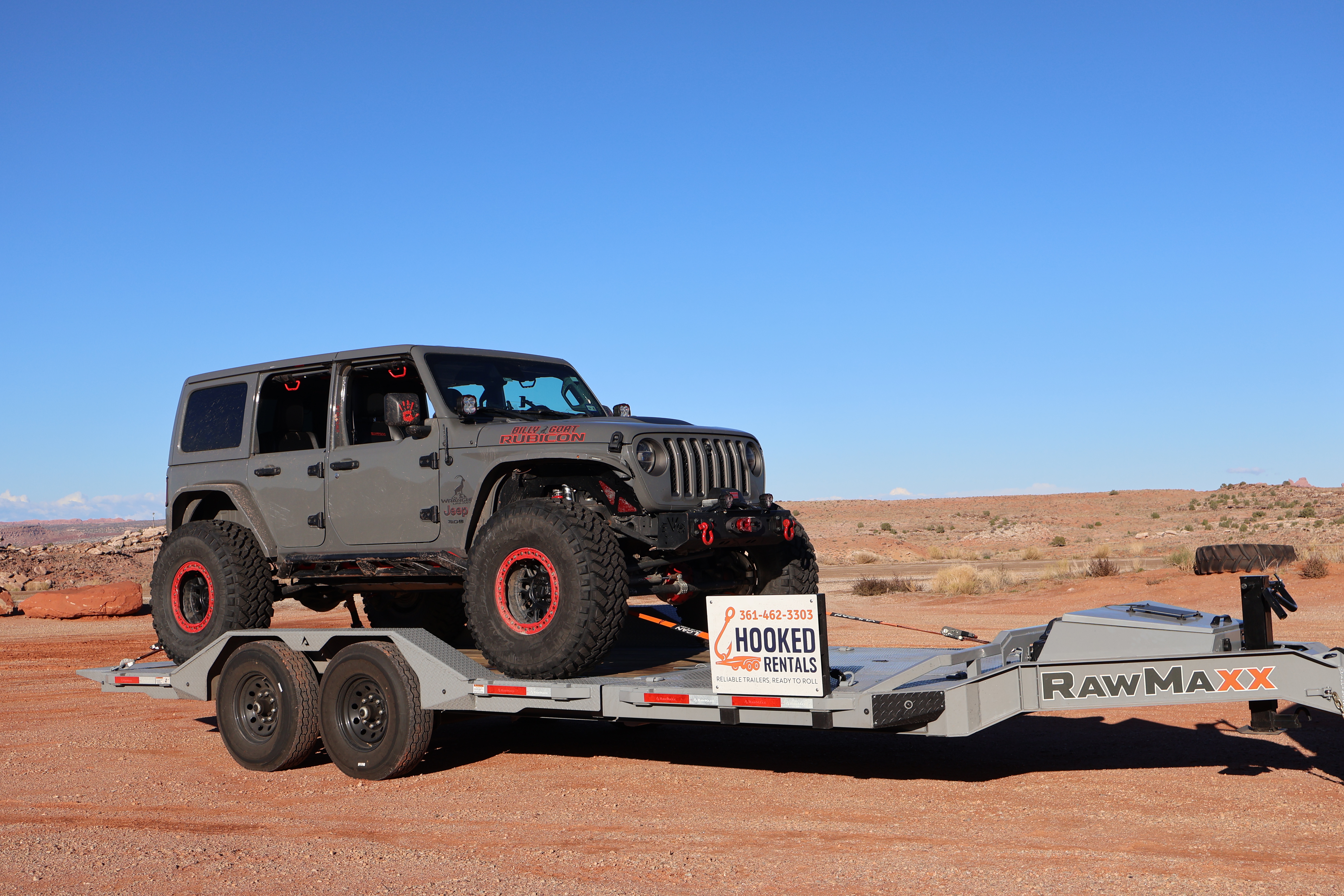 22 foot car hauler trailer