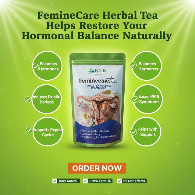 FemineCare Tea — herbal blend for menstrual comfort