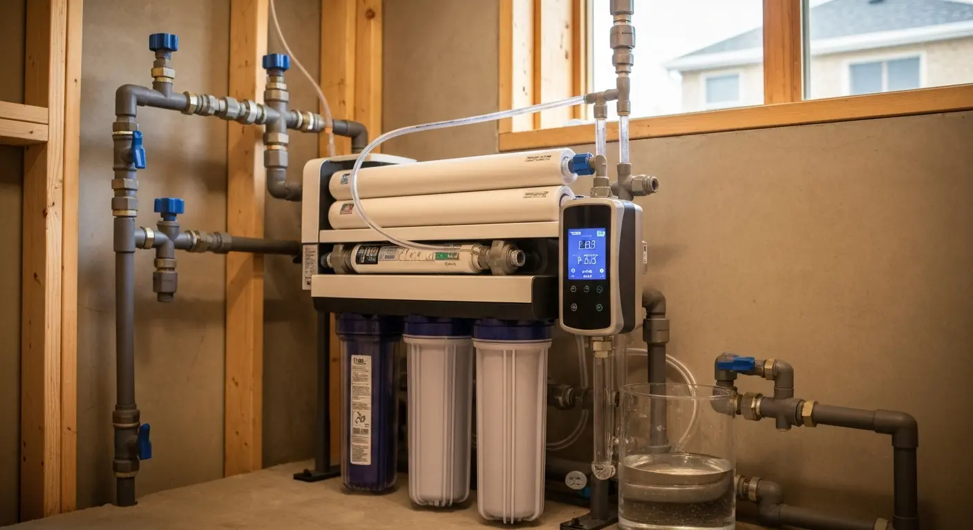 Water purification and remineralization system