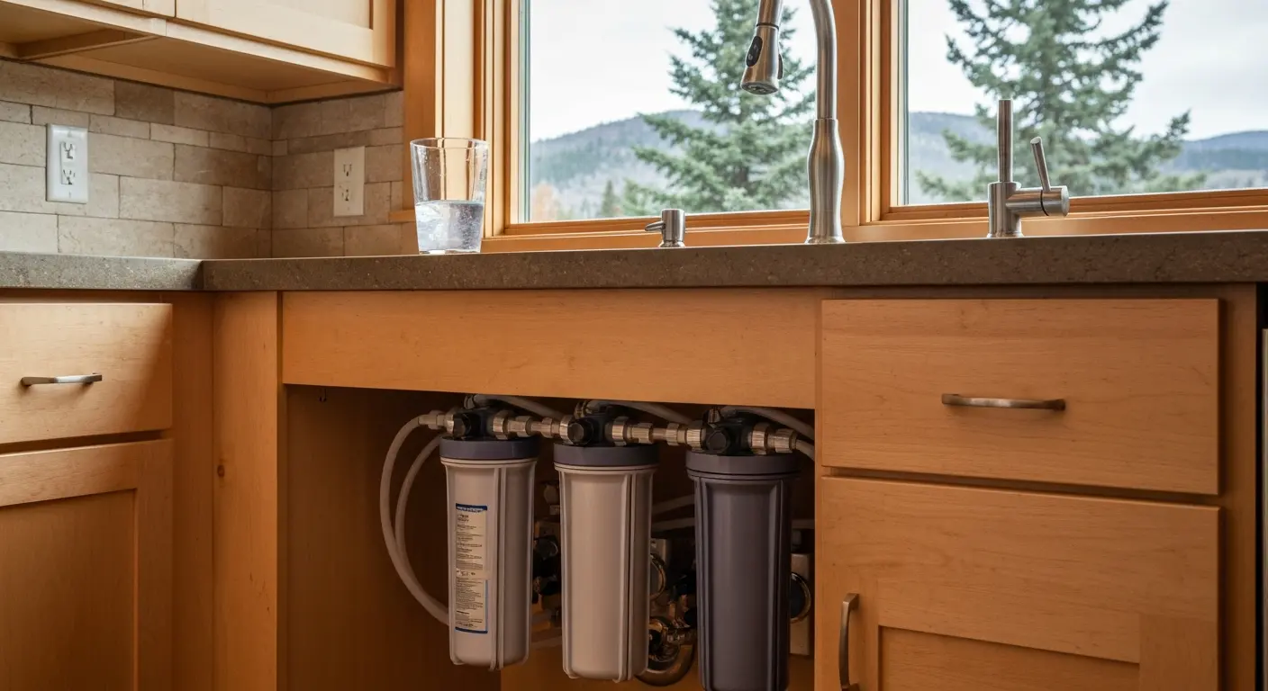 Alkaline remineralization water purification system