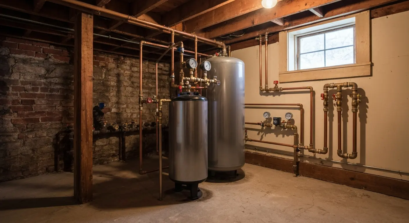 Water softener service for older homes