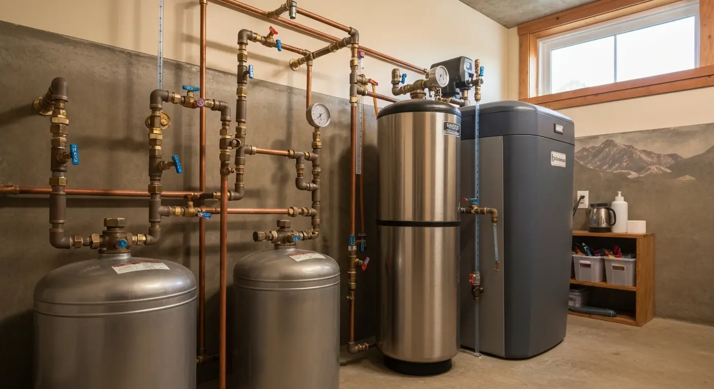Alkaline remineralization setup