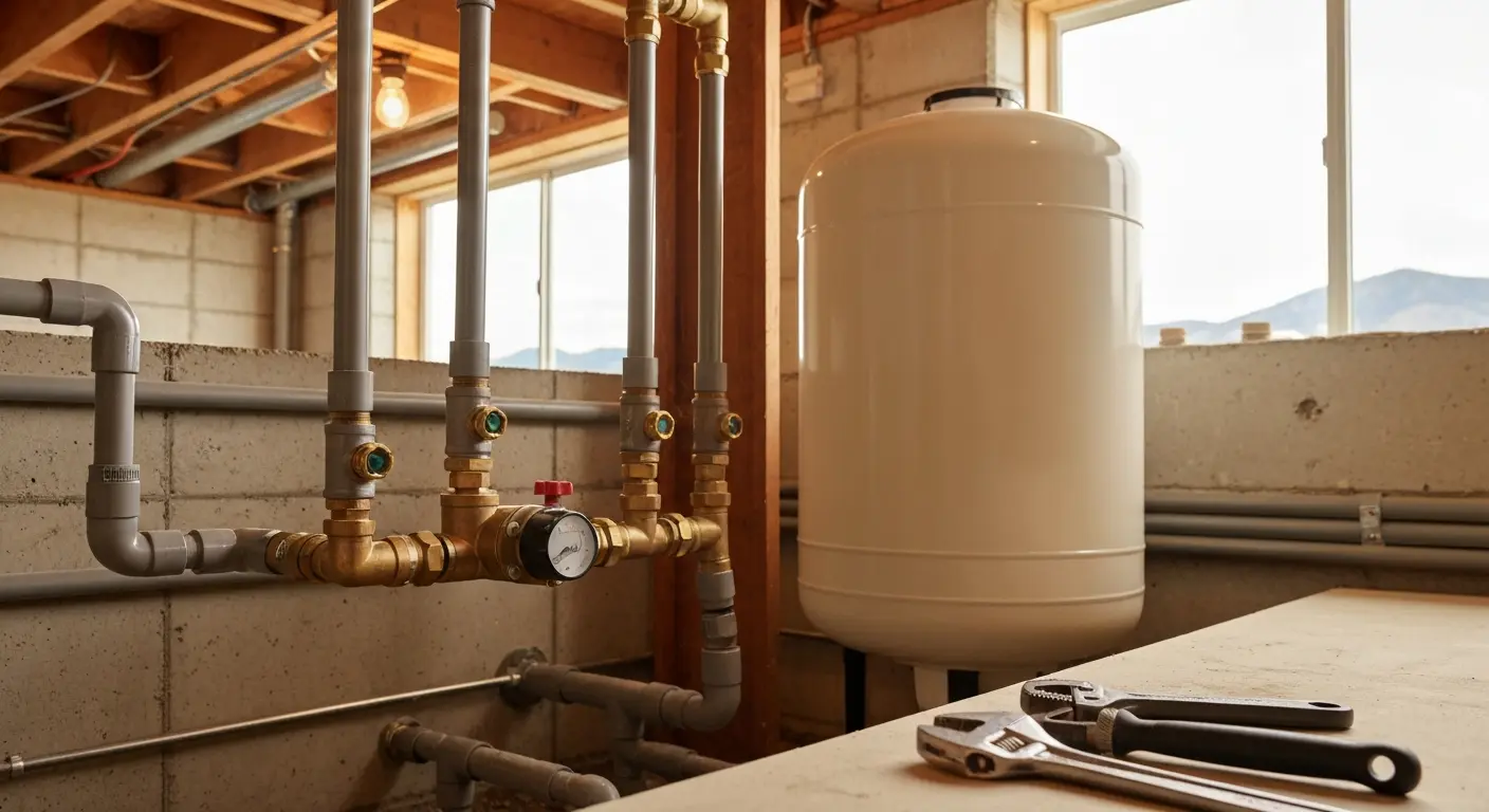 Water softener installation