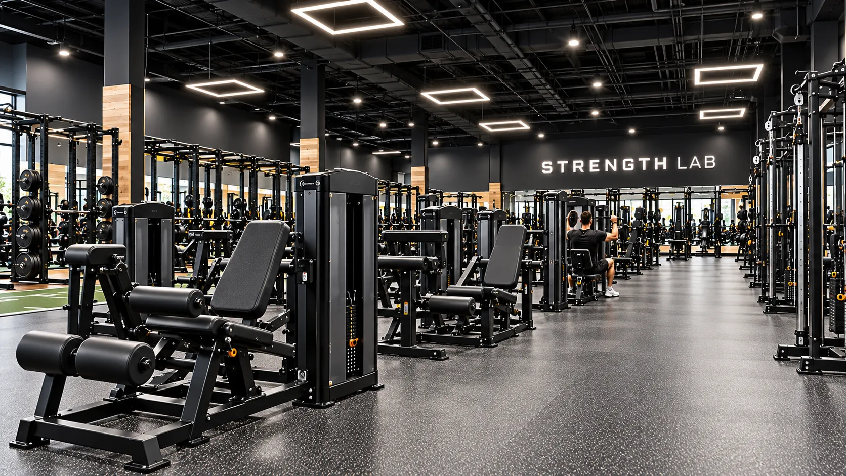 Strength Lab gym interior in Moreno Valley